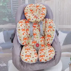 Apoio De Corpo Redutor Bebê Conforto 2 Peças Almofada Carrinho Cadeirinha Recém Nascido Macio Universal Enxoval Luxo