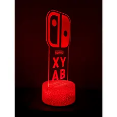 Luminária Gamer Decorativa de Mesa LED Nintendo Xbox Playstation