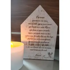Quadro Casinha de Oração - Pai Nosso Católico