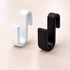 Kit 2 Ganchos para Box de Vidro | Suporte para Toalha Sem Furo | Não Precisa Furadeira | Banheiro Organizado