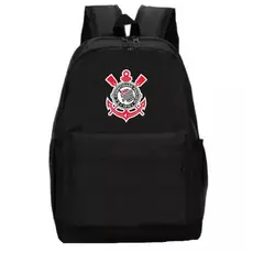 Mochila Escolar/Trabalho Cabe Caderno 10 Matérias e Notebook Times Brasileiros Serie A