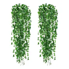 Kit 3 Heras Ramas Artificial Pendente Real Ao Toque 6 Metros