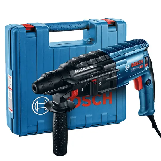 Martelete Perfurador GBH 2-24 D Bosch Rompedor 820W SDS-Plus com Maleta