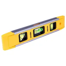 Nível 9" 3 Bolhas Vonder com Base Magnética em Plástico