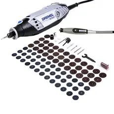 Dremel 3000 com Eixo Flexível e 82 Acessórios Micro Retífica
