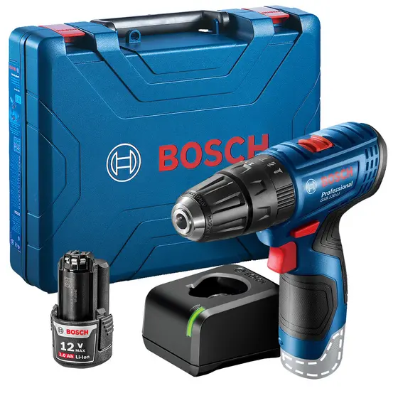 Furadeira de Impacto GSB 120-LI Bosch Parafusadeira 12V com 1 Bateria