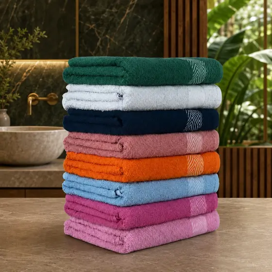 Toalha de Banho Spa Premium 62x110cm 100% Algodão Super Macia Felpuda e Absorvente