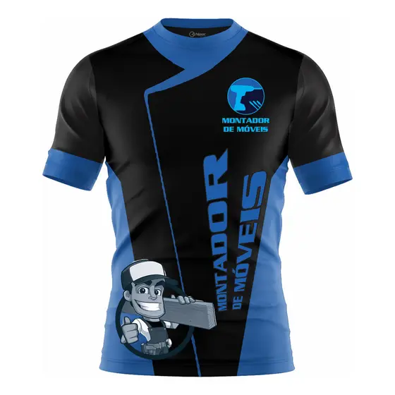 Uniforme Camiseta Montador De Móveis Pronta Entrega Top
