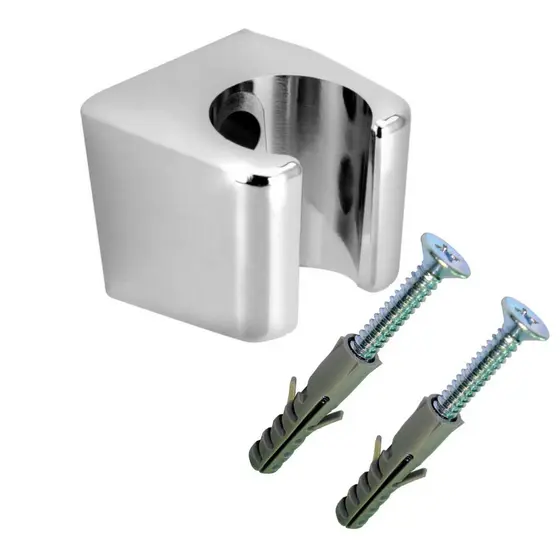 Suporte P/ Mangueira Chuveiro Ducha Higienica Abs Cromada