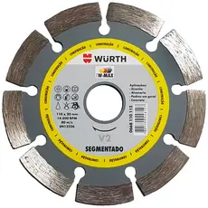 Disco de Corte Diamantado Segmentado 110mm - WURTH0668110112