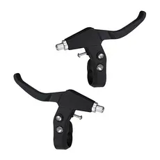 Manete De Freio Preto Bike Maçaneta V-brake Paco Nylon Par