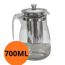 Chaleira com Infusor de Vidro 700ML ou 900ML Para Chá Bule