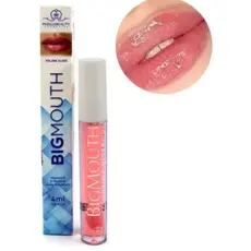 Gloss Lip Volume Aumenta Lábios Big Mouth Phállebeauty - Rosa
