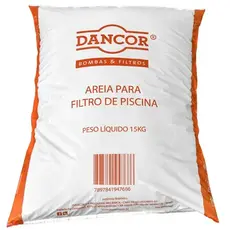 Areia Para Filtro De Piscina Dancor 15kg 01 Unidade