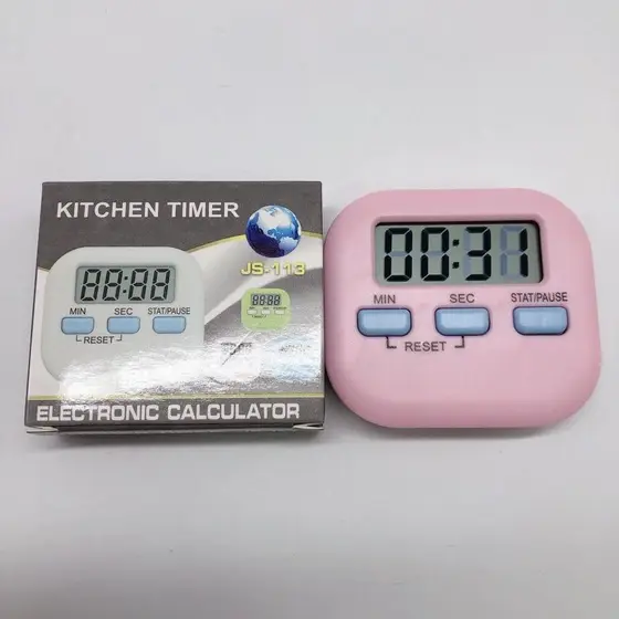 Timer eletrônico LCD digital Display/cronômetro/temporizador para cozinha.