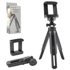 Tripé de mesa para celular com regulagem de altura até 26 cm rotação 360° suporte para modo