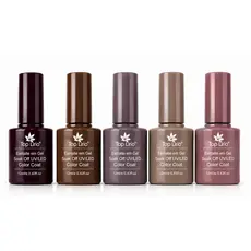 Kit 5+1 brinde Esmaltes em Gel Led Uv TOP LIRIÓ / K&S p/ Unhas Manicure Top Coleções de Esmaltes