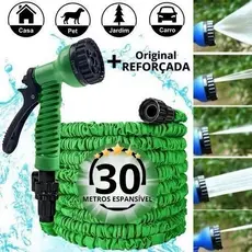Mangueira Mágica 15M 30M Flexível 7 funções Jato Irrigação para Jardim Lavagem de Carro