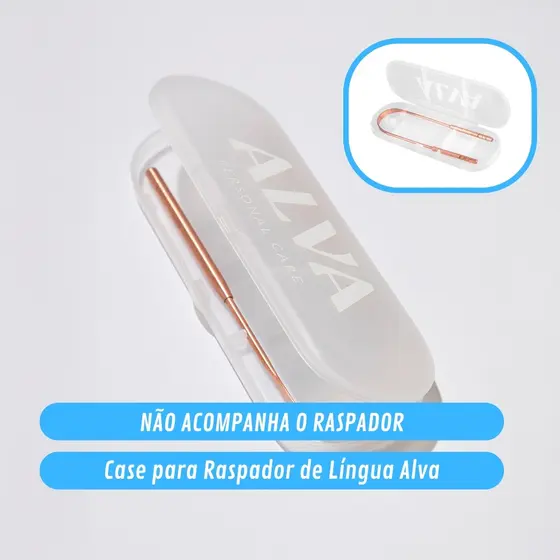 Case Estojo Protetor para Raspador de Língua - Alva