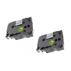 Kit 2x Fitas Plásticas Tze-231 tz231 Compatível Brother Pth110, Ptd210, Ptp700