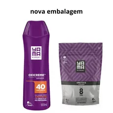 KIT YAMA OX. AMETISTA 40VOL + PÓ DESCOLORANTE AMETISTA 300G