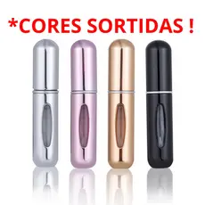 Mini Porta Perfume Portátil em Spray de 5ml Recarregavel para Viagem