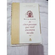 *Livro* As Cinco Pessoas que Você Encontra no Céu, de Mitch Albom
