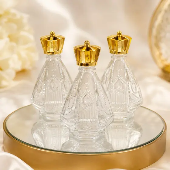 Kit 10, 20 e 30 Potes Nossa Senhora de Plástico – Lembrancinha Religiosa