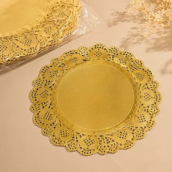 Sousplat Rendado Base para Prato Mesa Posta Festa Decoração 12 Peças.