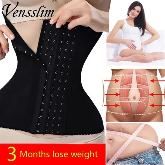 Trainer Cintura Corset Shaper Shapewear Slimming Belt Tummy Cinta Modelagem Correção postural