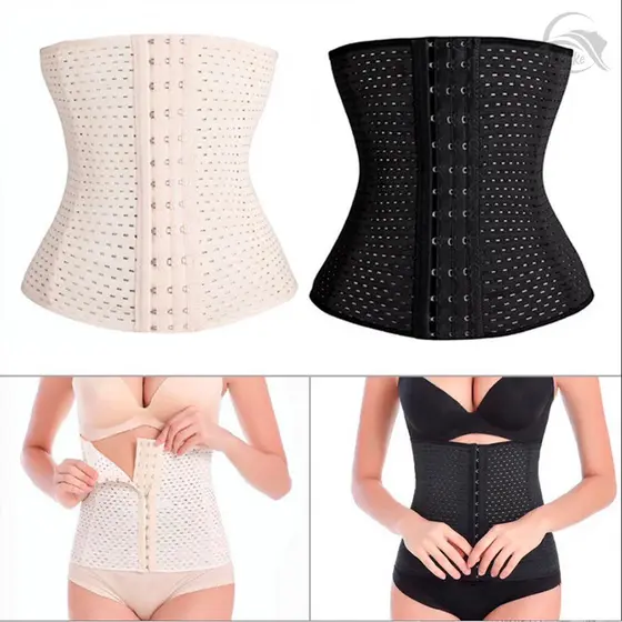 Cinta Feminina Modeladora Redutora Afina Cintura Abdominal e Lombar
