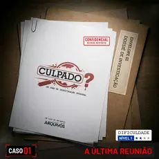 Jogo de Detetive Investigação Criminal Dossiê Realista - CASO 1