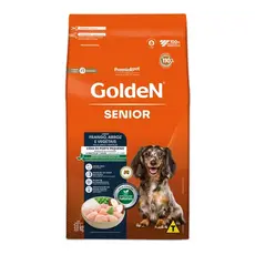 Ração Golden Fórmula Cães Adultos Sênior Mini Bits Frango e Arroz 3kg