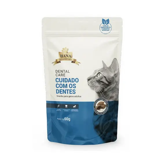 Hana Nuggets Gatos Dental Care 60g