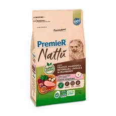 Premier Nattu Cães Filhotes  Raças Pequenas Mandioca 2,5KG