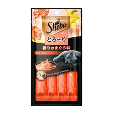 Petisco Sheba Cremoso Para Gatos Sabor Atum 4 Unidades