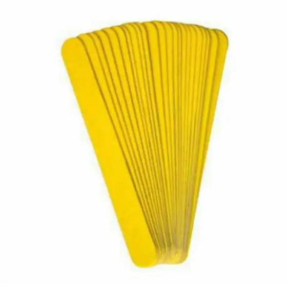 Kit 24 unids Lixa Larga Americana Super Ouro (17cm