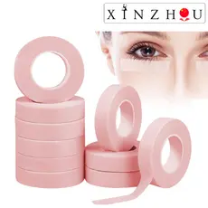 12 Fitas Micropore Antialérgica Extensão Para Alongamento De Cílios