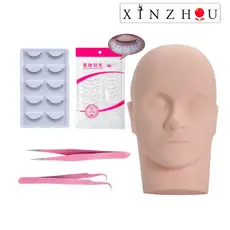 Kit Treino Para Aplicação Extensão de Cílios Profissional