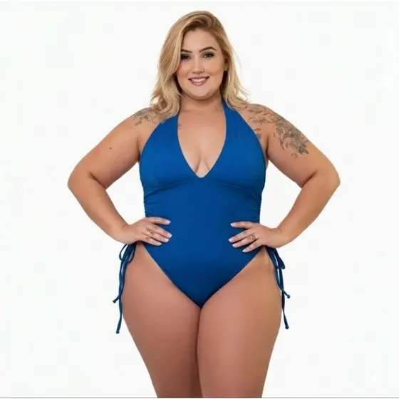 Maiô Body Feminino Amarração Moda Praia