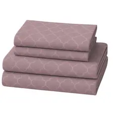 Jogo Cama Queen Acetinado 4 peças Embossed Casa Mia