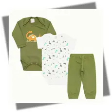 Kit Body Bebê 3 Peças para bebê Conjunto de Bebê Menino