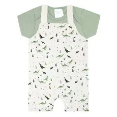 Conjunto Jardineira Menino E Menina Roupas de Bebê Conjunto Bebê