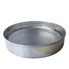 FORMA COM TELA PARA ESCORRER FRITURA 35x7CM ALUMINIO ESCORREDOR DE FRITURA