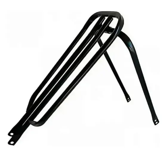 Garupa Bagageiro BH Reto Bike Bicicleta Articulado Preto