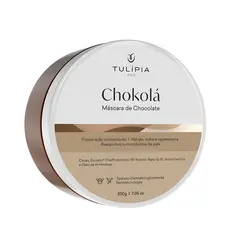 Chokolá Máscara Facial Tulípia Chocolate com Ganache Hidratação Facial e Maciez