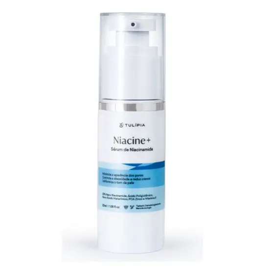 Sérum Niacinamida Anti Oleosidade Niacine+ 30ml Tulipia