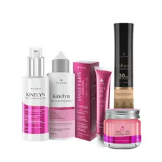 Kit Antiacne Tulípia Kinelyn Tratamento Peles Oleosas Controle de Oleosidade Completo