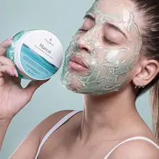 Máscara Facial Hidrocalmante Ação Anti-inflamatória e Descongestionante c/  Aloe Vera