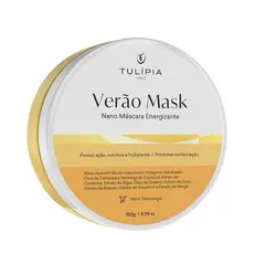 Máscara Facial Hidratante Iluminadora Pele Nutrida e Equilibrada Verão Mask Tulipia 150g